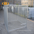 Único Hot Duty Hot Dipped Galvanized Dog Kennel Solded Kennels de aço inoxidável de aço inoxidável